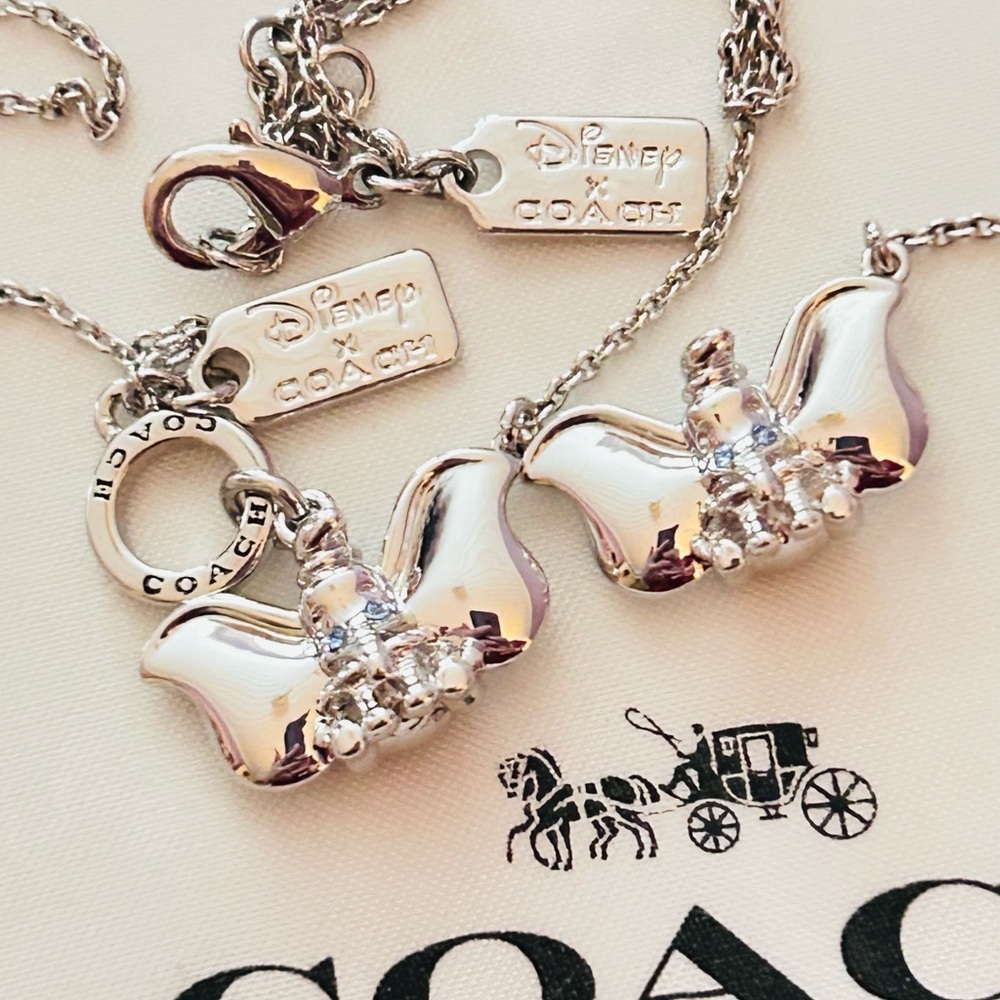 Coach X Disney Dumbo Matching Necklace/ Bracelet